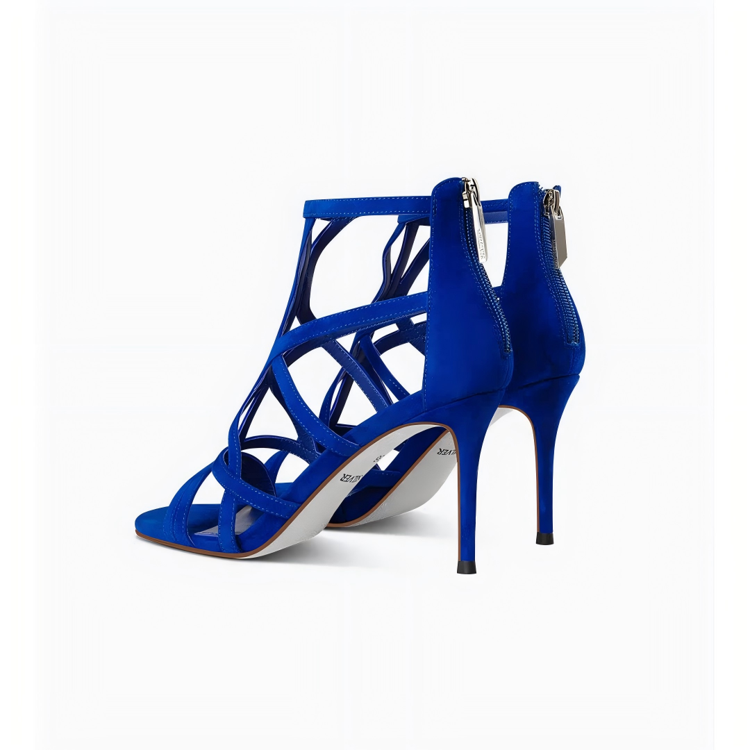 Caged Gladiator Stiletto Sandals
