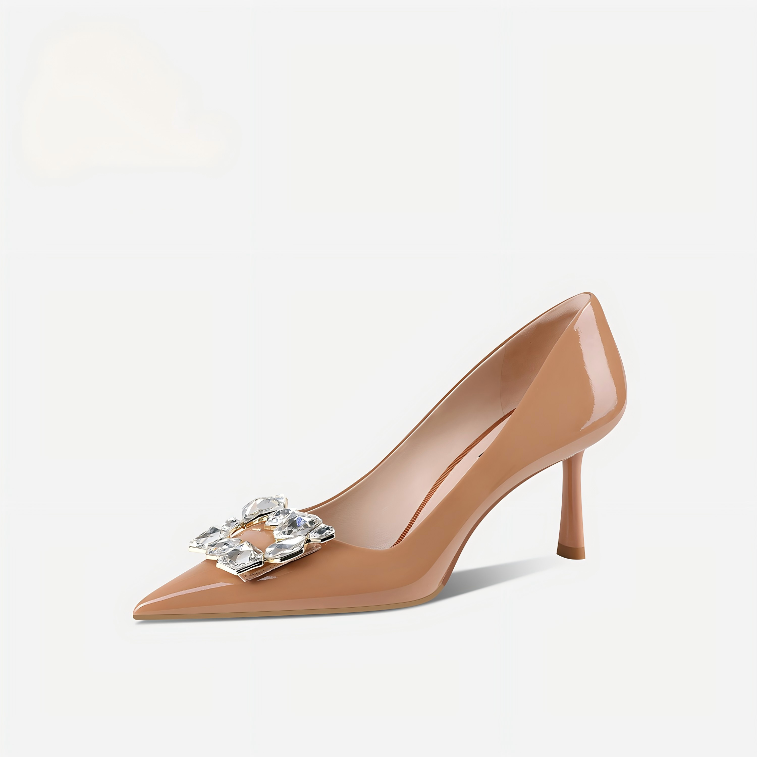 Women’s Patent Leather Low Heel Pumps for Office & Daily Wear