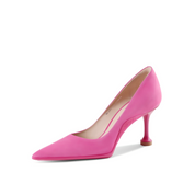 Classic Brown Stiletto Heels with Pointed Toe for Party & Office
