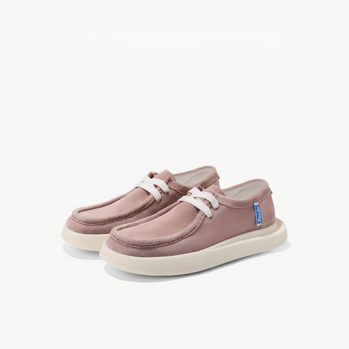 Chunky Sole Wallabee-Inspired Suede Shoes