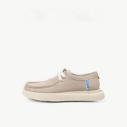Suede Wallabee Style Platform Sneakers