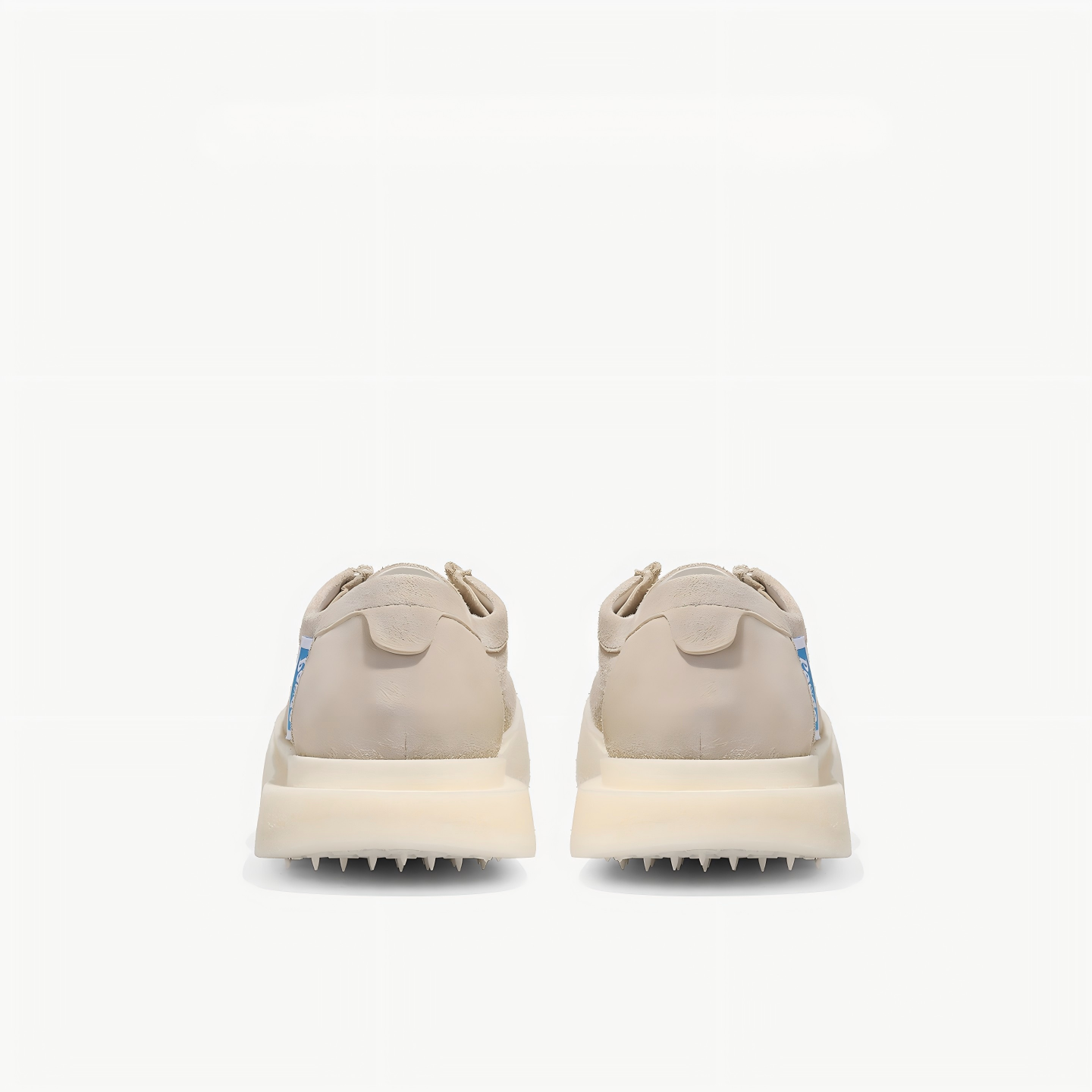 Suede Wallabee Style Platform Sneakers