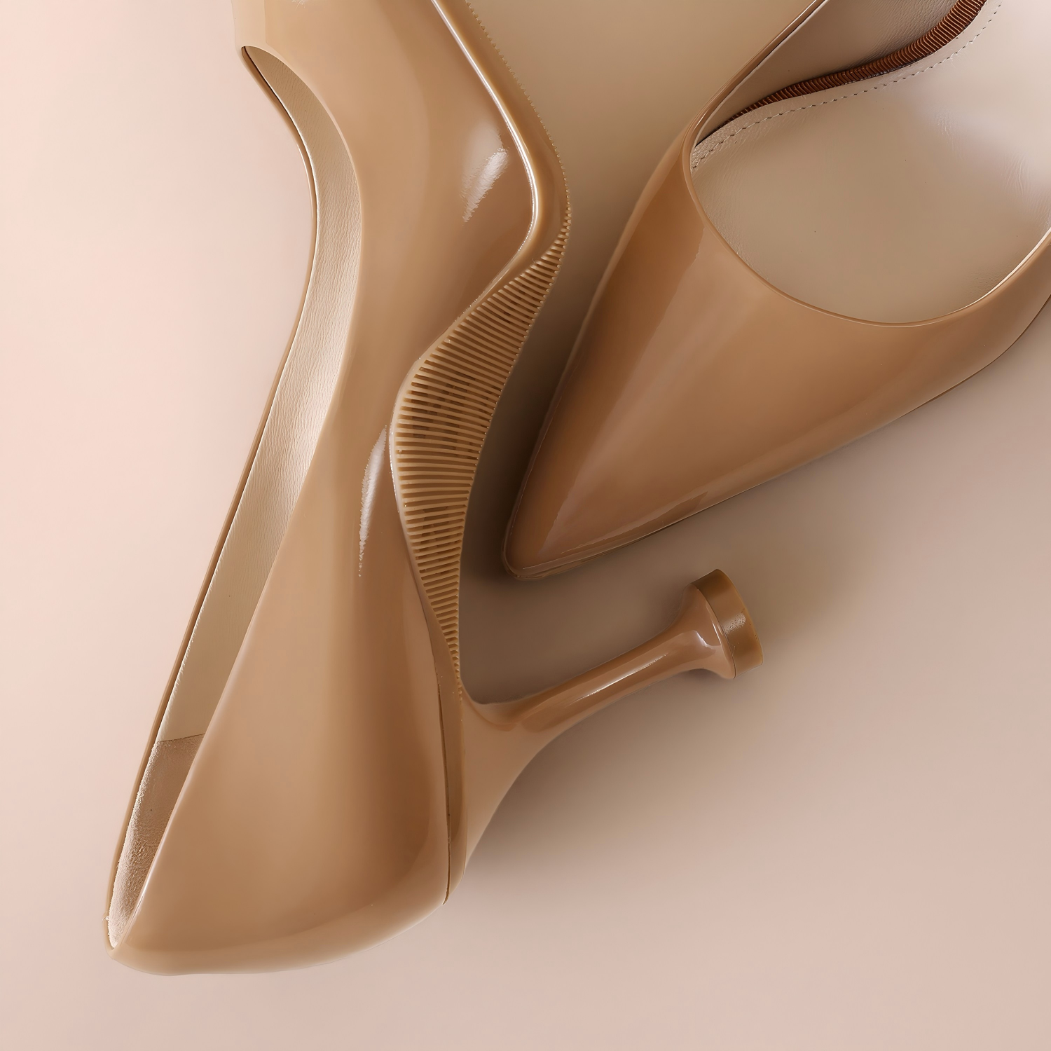 Classic Brown Stiletto Heels with Pointed Toe for Party & Office