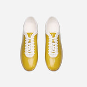 Leather German Army Trainer - Minimalist Retro Sneakers